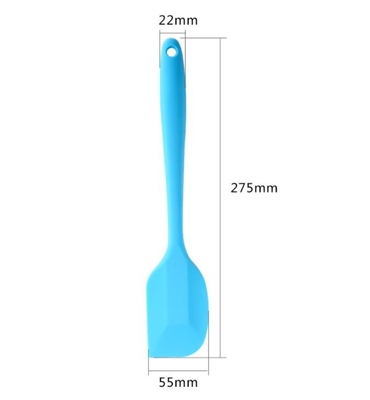 Düz Özelleştirilmiş Kitchenaid Silikon Spatula Güçlü Logo Yazdırılabilir Renkli