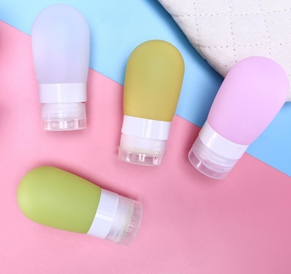 Güzellik Havayolu 100ml Silikon Seyahat Şişesi Küre Top Şekli Ambalaj