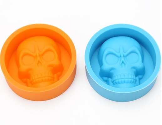 Toplu Küçük Boy Mini Ice Cube Tepsileri Tek Kafatası Kalıp Çok Renkler