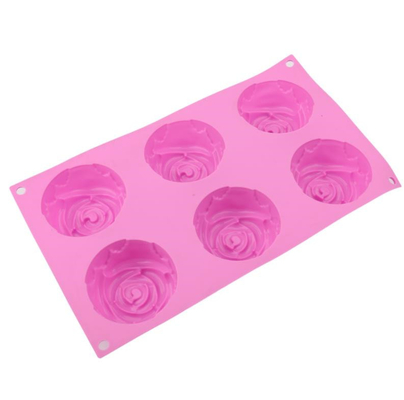Çok Stil Silikon Kek Tavaları, Silikon Muffin Tepsi Yumuşak 29.5 * 17.3 * 3.7 cm