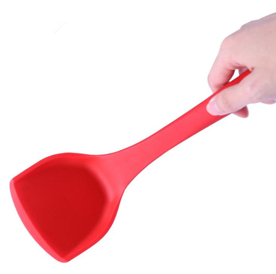 3 farklı stilleri Food Grade pişirme Silikon Turner mutfak aletleri