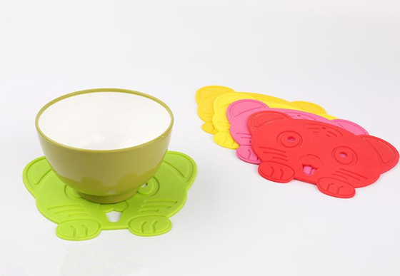 Çanaklar Placemat Silikon Mutfak Aletleri, Silikon Plaka Mat BPA