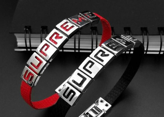 DIY Kişiselleştirilmiş Pu Deri Bileklik Bileklik A-Z Slayt Mektupları Charm