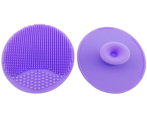 Vücut ve Yüz İçin FDA Süper Yumuşak Oval Silikon Yüz Temizleme Fırçası
