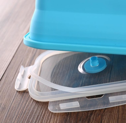 4 Katlanabilir Silikon Gıda Saklama Kabı Set çocuklar için FDA silikon öğle yemeği kutusu