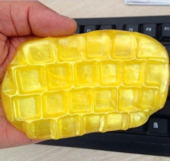 17.5 * 12 cm Renkli Süper Temiz Sümüksü Jel Sihirli Klavye Temizleme Bileşik