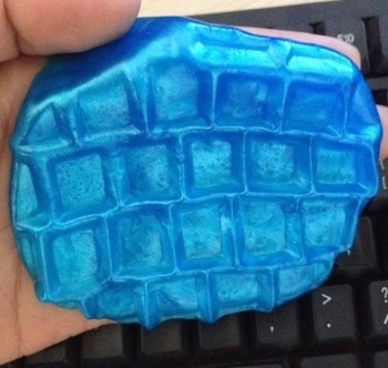 17.5 * 12 cm Renkli Süper Temiz Sümüksü Jel Sihirli Klavye Temizleme Bileşik